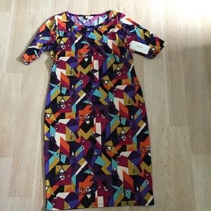 LuLaRoe Geometric Jack Skellington Julia